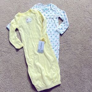 NWT Carter’s newborn girl sleeping gown